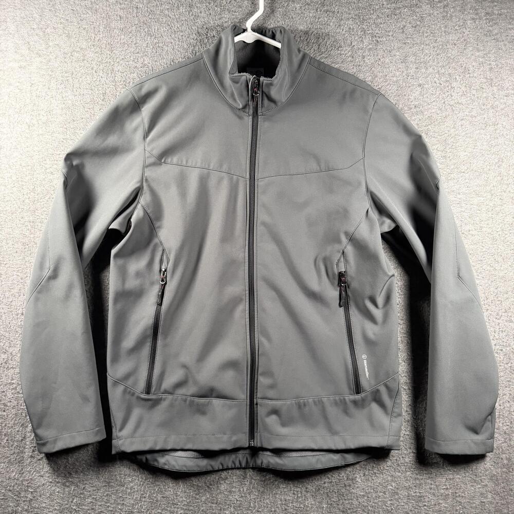 C9 By Champion Jacket Mens Medium Gray Softshell Full Zip VentureDry Hiking